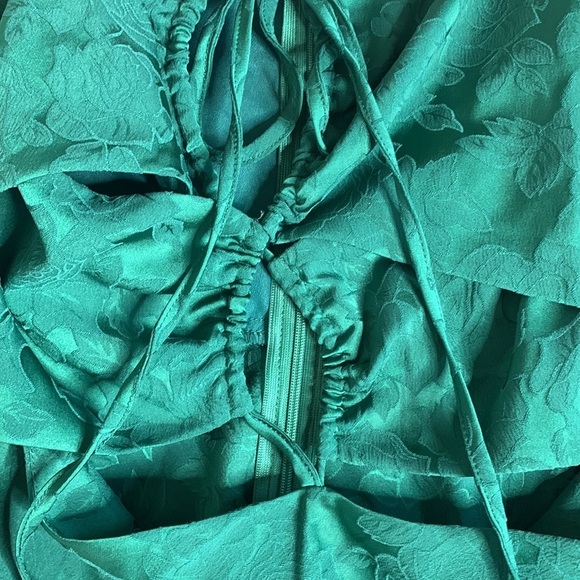 WAYF Adeline Halter Cut Out Midi Dress - Picture 6 of 6